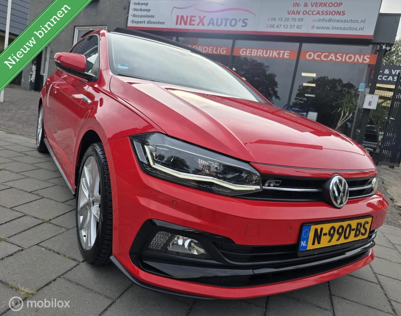 Volkswagen Polo - 1.0 TSI Highline Business R-Line Pano.Led.Dealer Onderh. - AutoWereld.nl