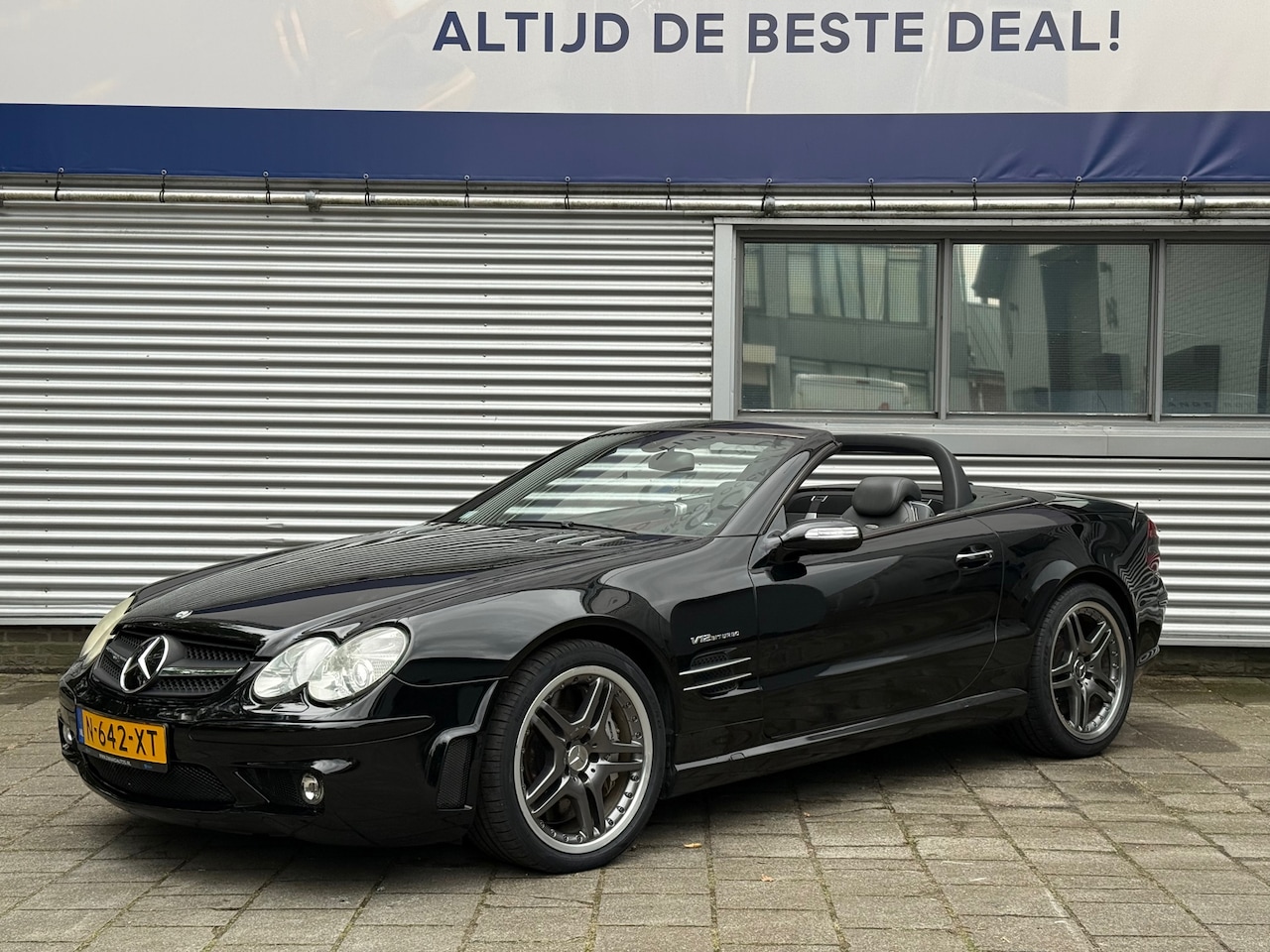 Mercedes-Benz SL-klasse Cabrio - SL65 AMG V12 BiTurbo 612pk l 1of 3055 l Collectors item l Massage l Xenon l In zeer goede - AutoWereld.nl