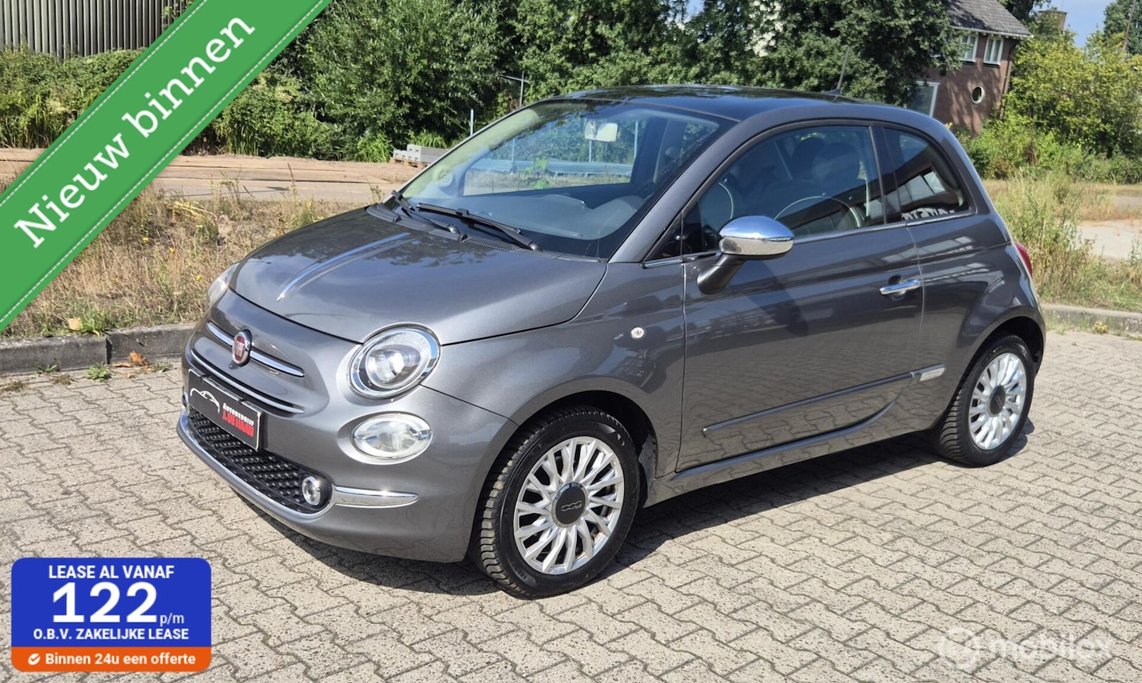 Fiat 500 - 1.2 Lounge Navi Virtual Cockpit Pano Pdc - AutoWereld.nl