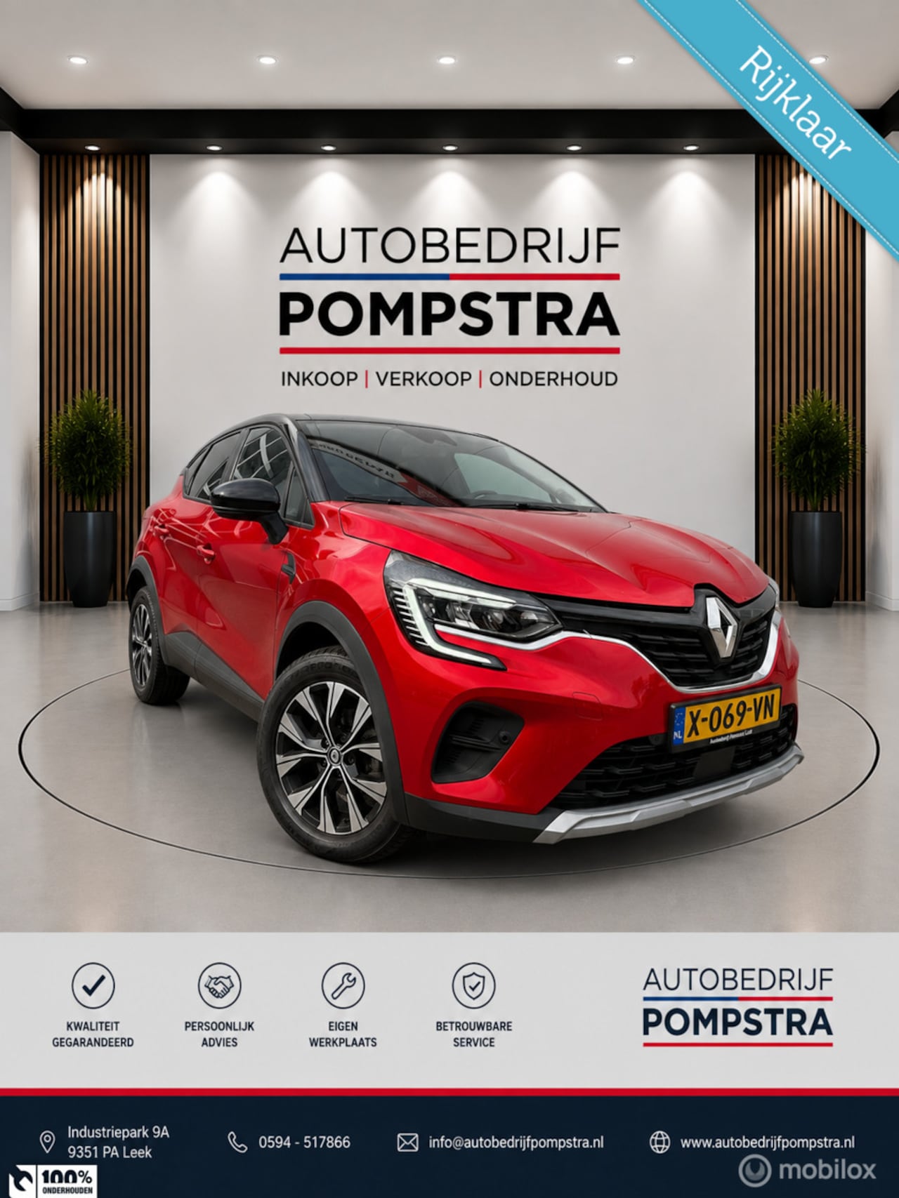 Renault Captur - 1.0 TCe90 Evolution NAVI/PDC V+A/CAM/TREKHAAK - AutoWereld.nl