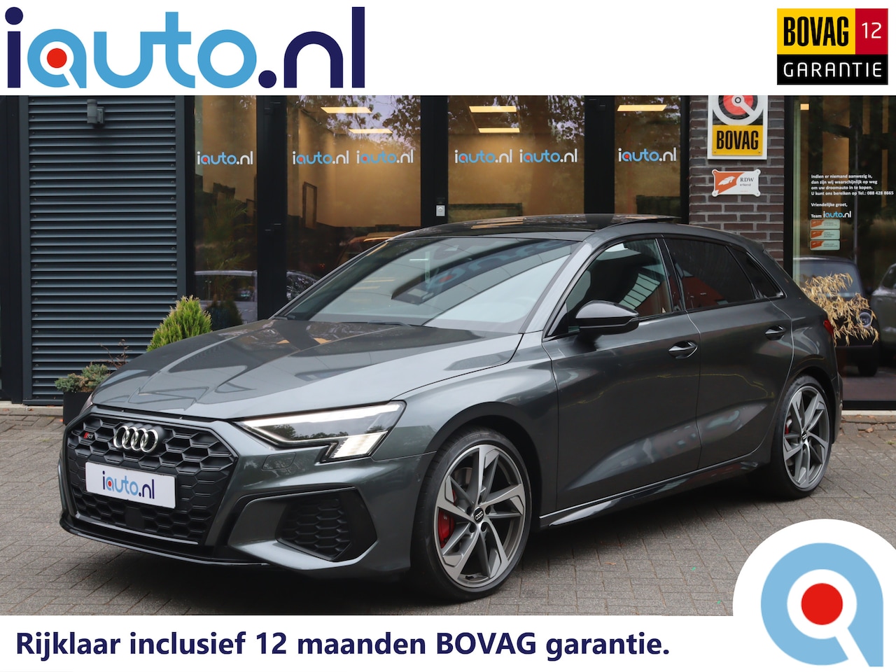 Audi A3 Sportback - 2.0 TFSI quattro S3 Edition One Pano/Matrix LED/B&O/Keyless/Camera/Headup/Elek. stoelen+me - AutoWereld.nl