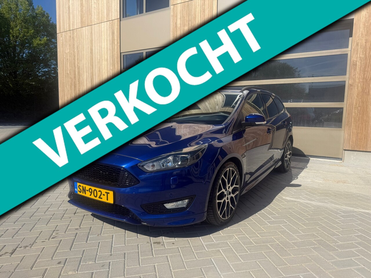 Ford Focus Wagon - 1.5 Titanium ST-Line 5DRS|AUTOMAAT|Clima|Parkeersensoren|Stoelverwarming|Stuurverwarming|K - AutoWereld.nl