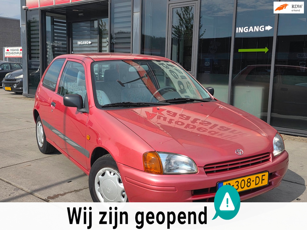 Toyota Starlet - 1.3-16V - AUTOMAAT - Electr Ramen - NIEUWE APK - - AutoWereld.nl