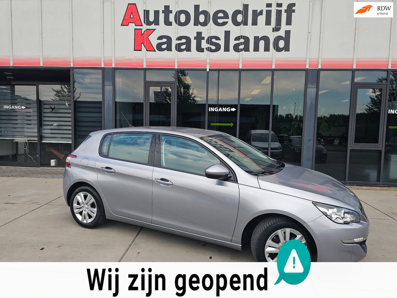 Peugeot 308 - 1.2 12V Active - Clima - Cruise - NIEUWE APK - - AutoWereld.nl