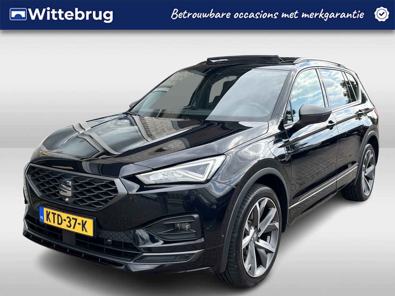 SEAT Tarraco - 1.4 TSI e-Hybrid PHEV FR / AUTOMAAT/ PANO/ TREKHAAK/ 245 PK/ PARK.SENSOR.V+A./ 360 CAMERA/ - AutoWereld.nl