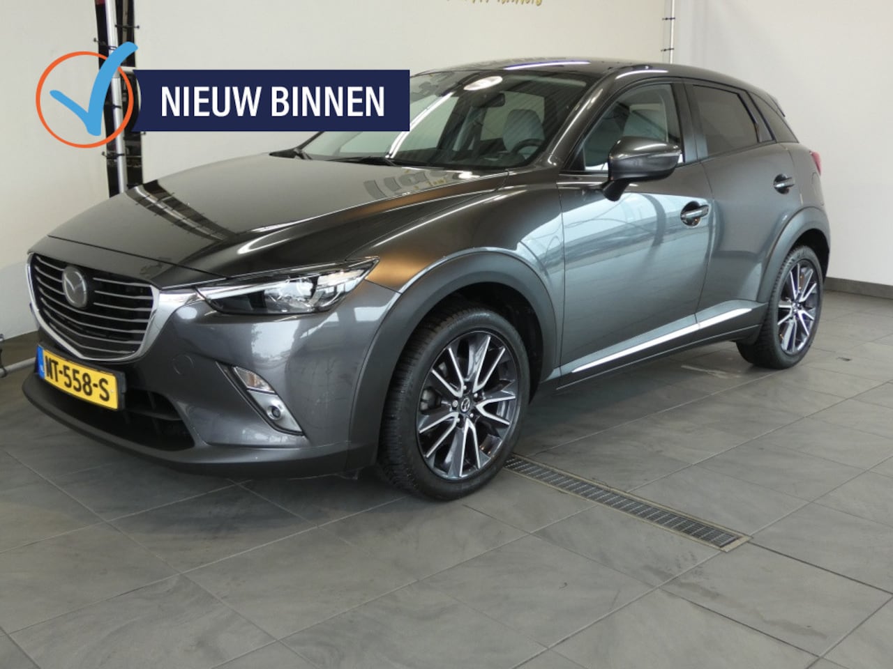 Mazda CX-3 - 2.0 SAG 120 GT-M Pure white, Bose, Camera Navi - AutoWereld.nl
