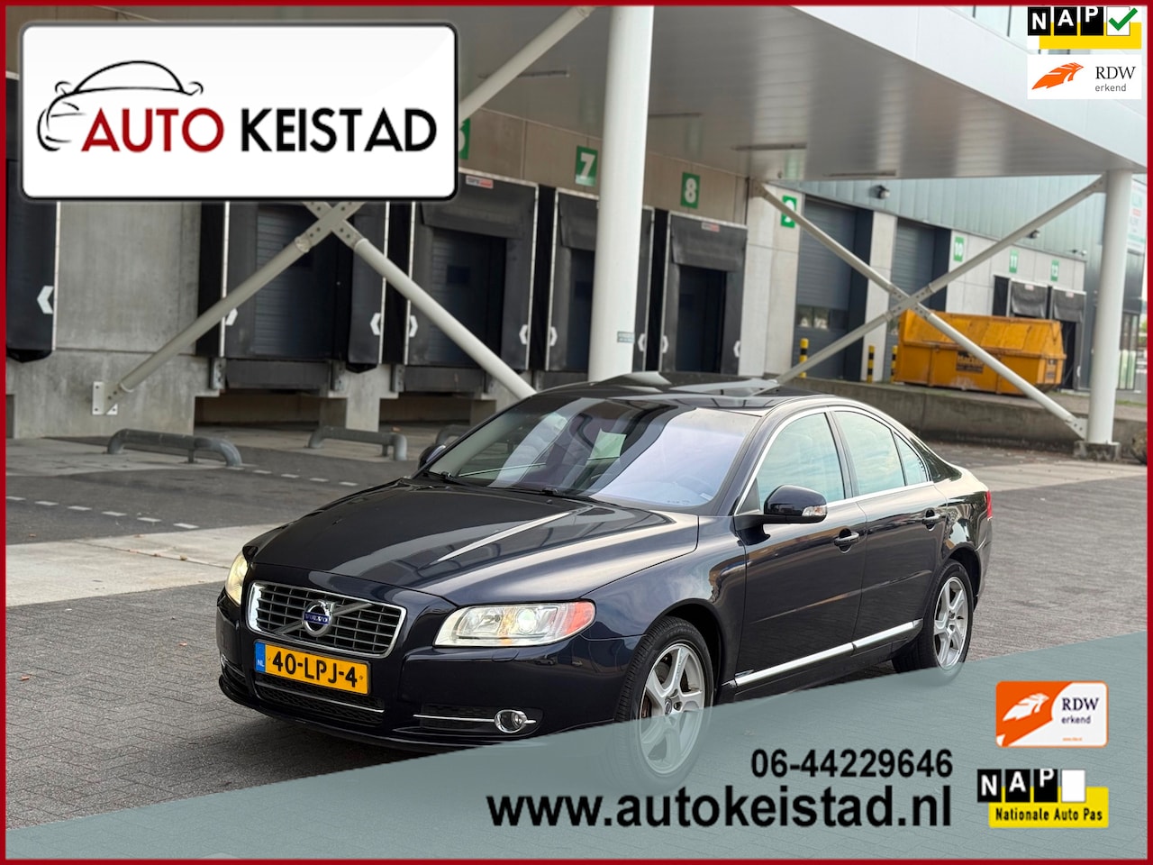 Volvo S80 - 2.0 TURBO AUTOMAAT SUMMUM LEDER/XENON/NAVIGATIE! - AutoWereld.nl