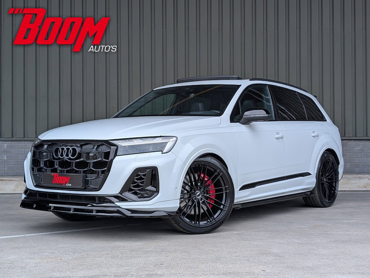 Audi Q7 SQ7 - 60 TFSI e quattro Pro Line S Competition SQ7/ABT Style PANODAK|RS-ZETELS|B&O|ACC|SOFCLOSE| - AutoWereld.nl