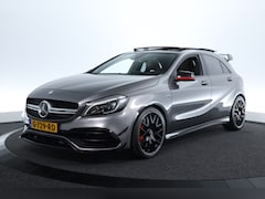 Mercedes-Benz A-klasse - AMG 45 4MATIC 380PK|PANO|CAMERA|ACC|HARMANKARDON|MEMORY|LEDER|+++