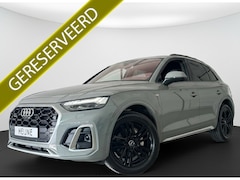 Audi Q5 - 55 TFSIe 367PK HYBRID QUATTRO S-LINE SPORT LEDER/360° CAMERA/LED/NAV/CARPLAY