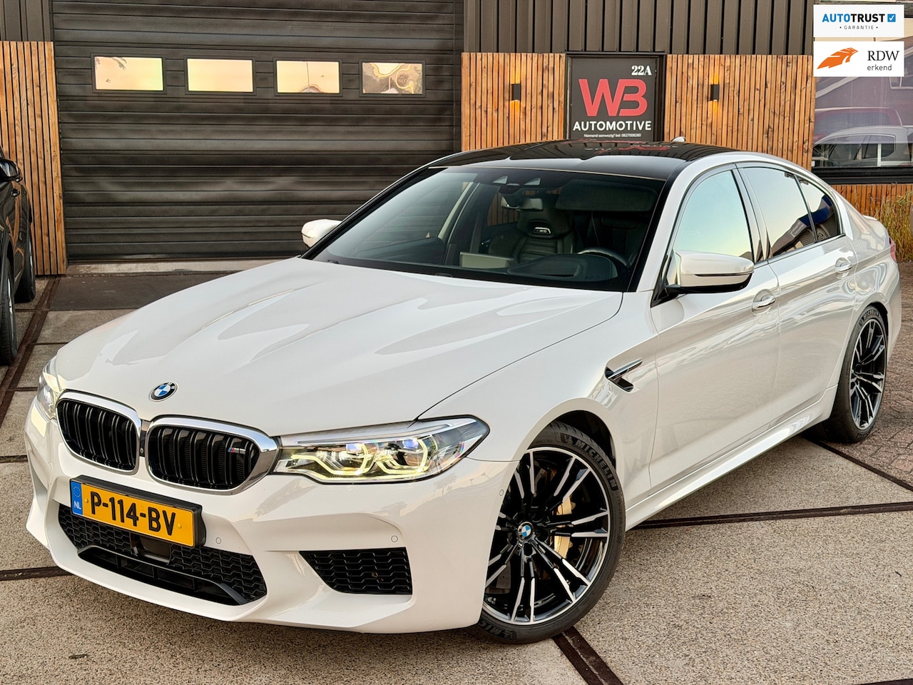BMW M5 - 5-serie Volledig onderhouden en Bomvol opties! - AutoWereld.nl