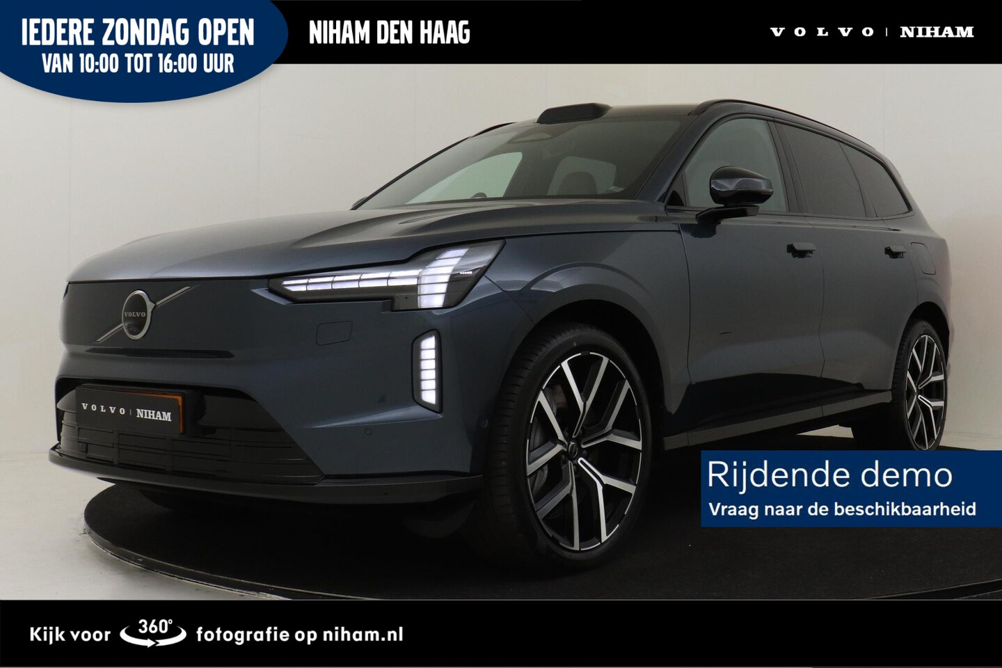 Volvo EX90 - TWIN MOTOR PERFORMANCE ULTRA 7P. 111 kWh -PANO.DAK|BOWERS&WILKINS|PILOT|LUCHTVERING|GEVENT - AutoWereld.nl