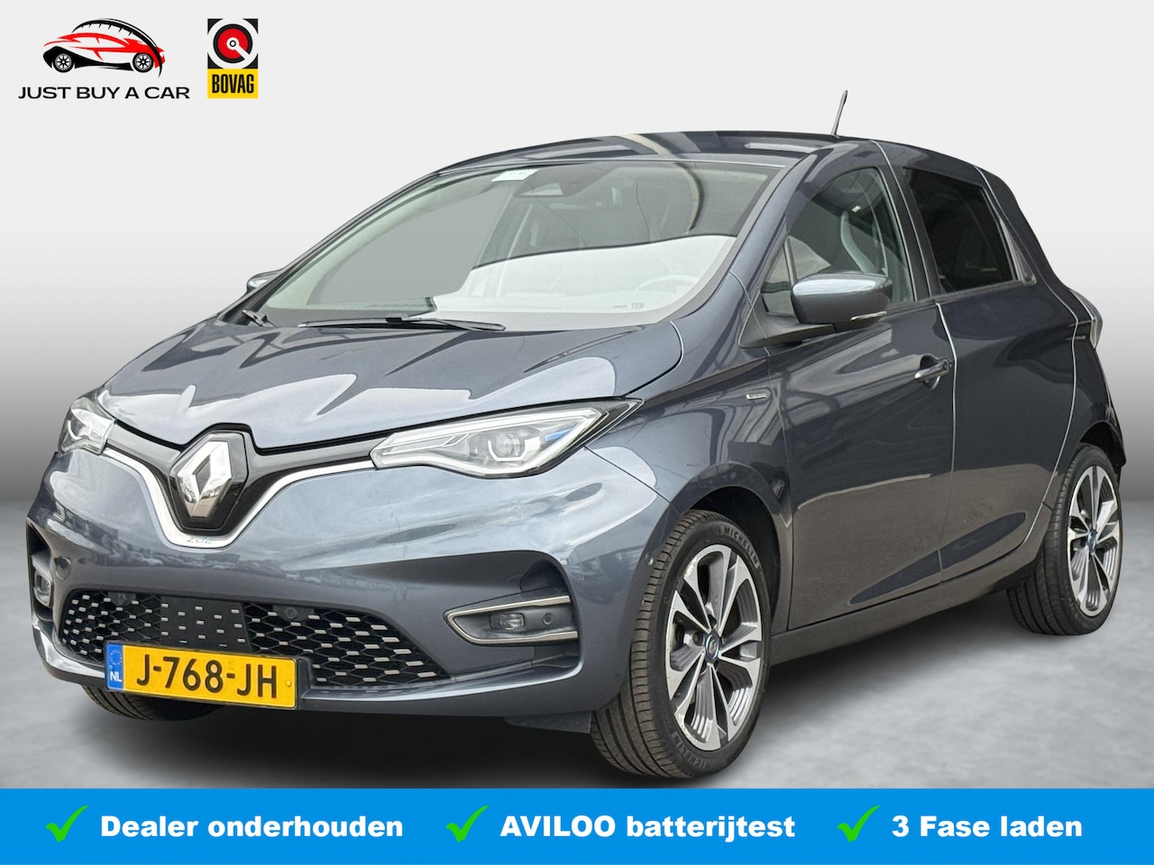 Renault Zoe - R135 Edition One 52 kWh SOH 87,7% / Incl. Accu / Full options / BOSE / Leder / 3 Fase / Wa - AutoWereld.nl