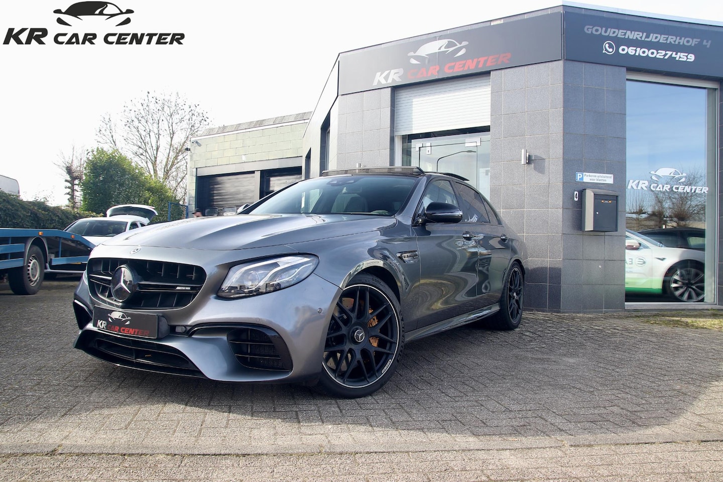 Mercedes-Benz E-klasse - AMG E63s CERAMIC-PANO-3D BURMESTER-MEMORY-HUD-360 - AutoWereld.nl