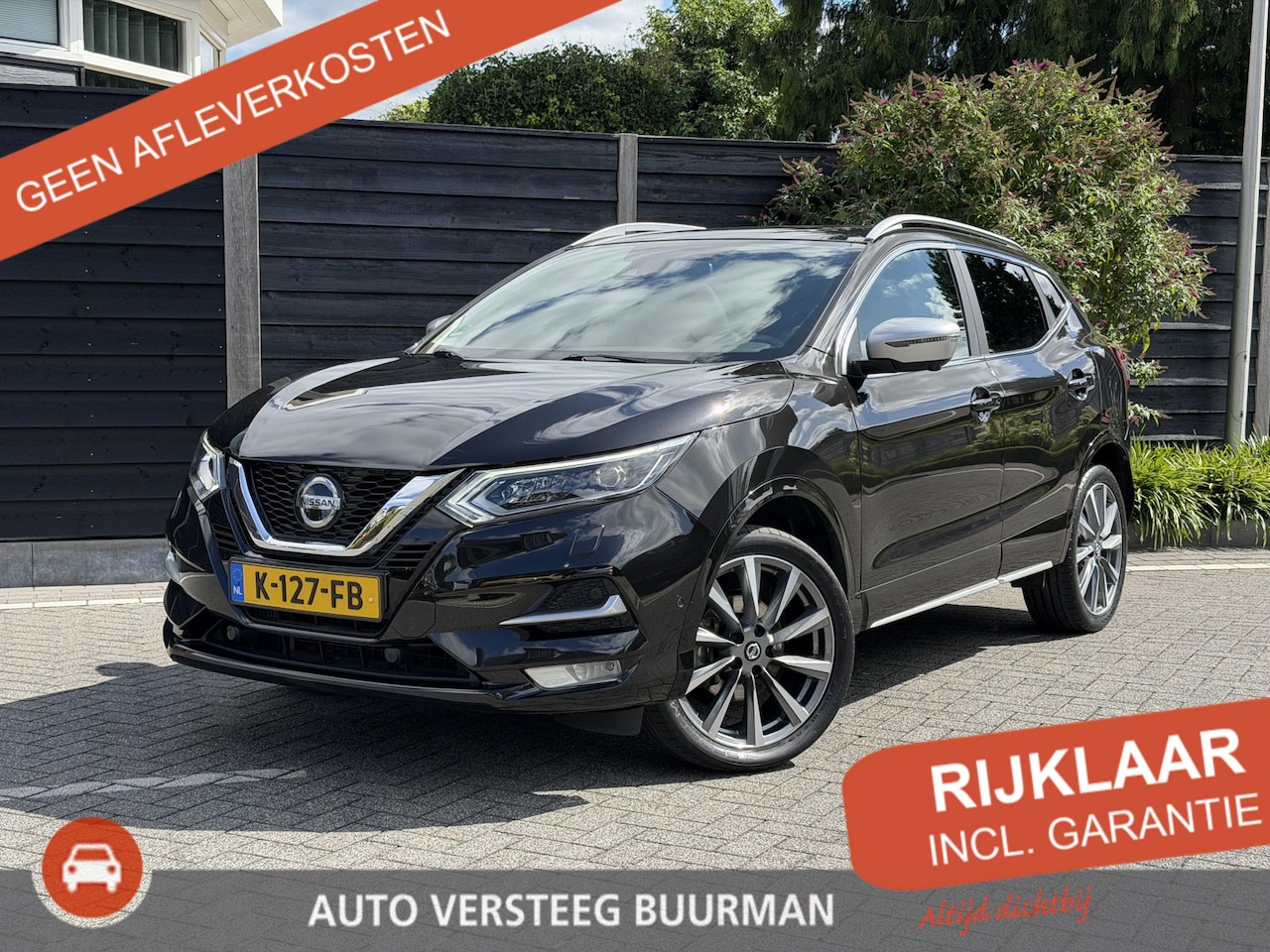 Nissan Qashqai - Tekna + 1.3 DIG-T DCT7 Automaat Navigatie, Rondomzichtcamera, Keyless, Trekhaak, Panoramad - AutoWereld.nl