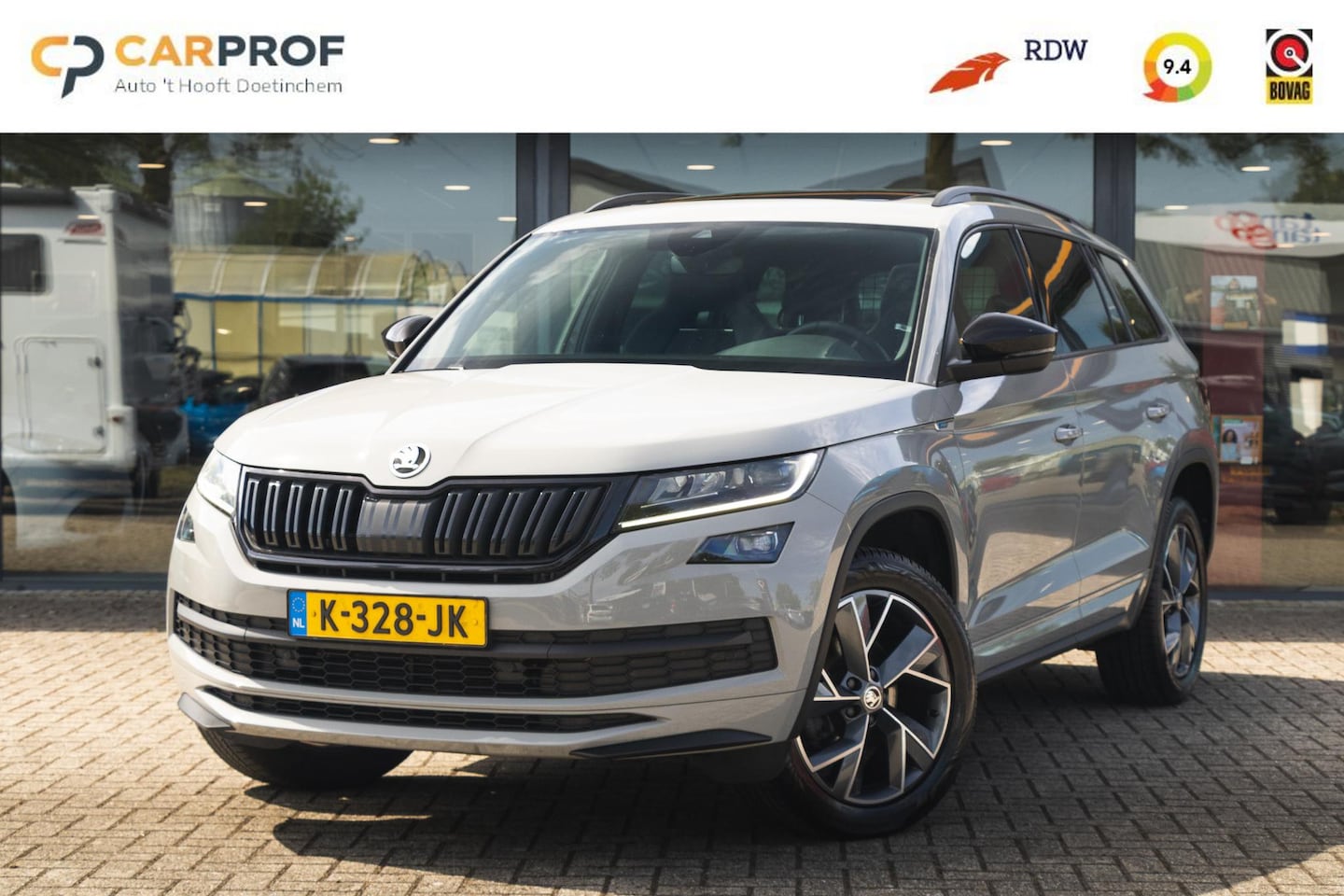 Skoda Kodiaq - 1.5 TSI Sportline Business Pano | Stoel- & Stuurverw. | Canton Audio - AutoWereld.nl