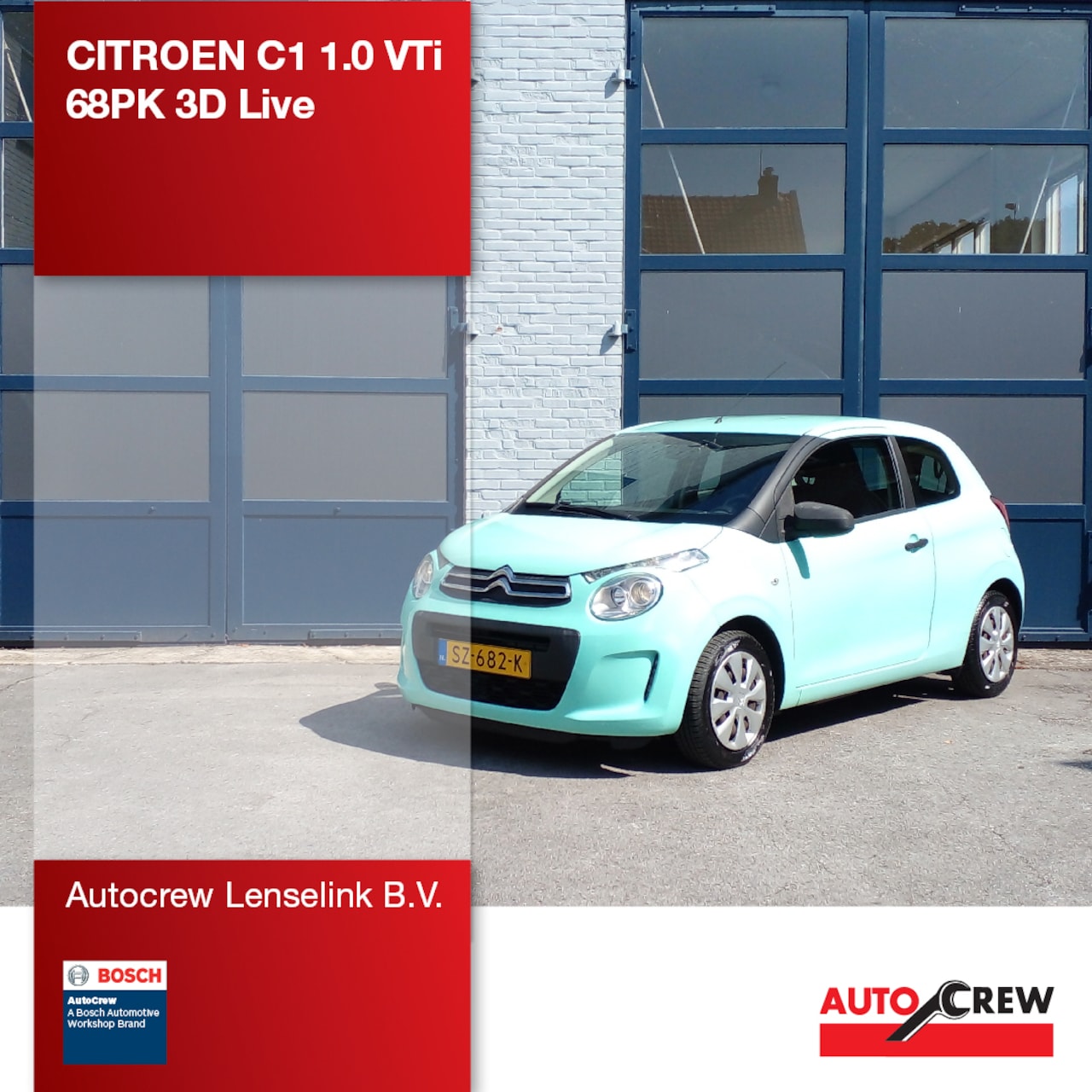 Citroën C1 - 1.0 VTi 68PK 3D Live | Origineel NL | - AutoWereld.nl
