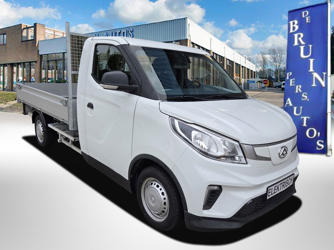 Maxus eDELIVER 3 - L2 50 kWh Open laadbak / Pick-up Airco Achteruitrijcamera - AutoWereld.nl