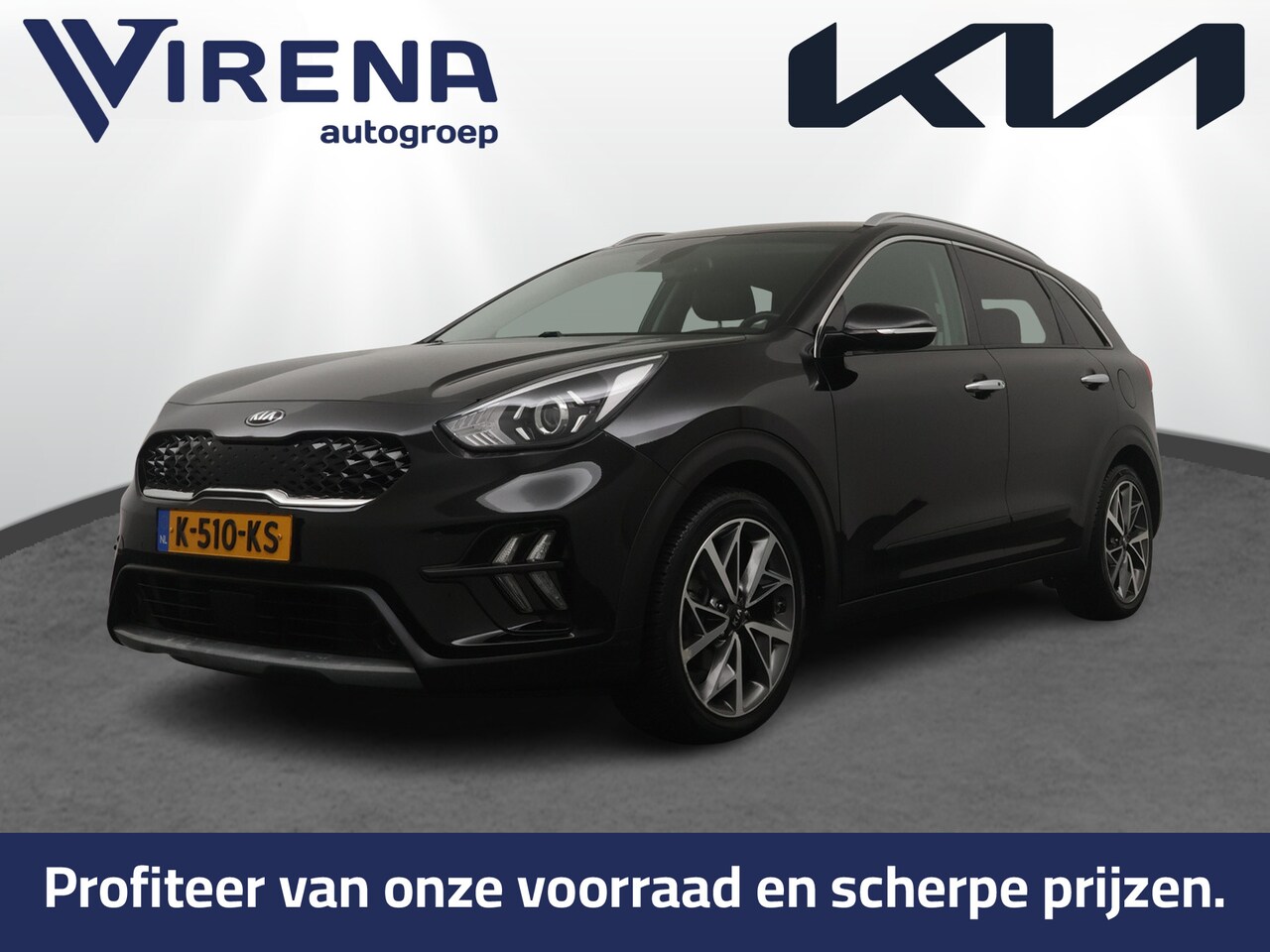 Kia Niro - 1.6 GDi Hybrid DynamicPlusLine - Stoel / Stuurwielverwarming - Climate Control - ACC - Ac - AutoWereld.nl