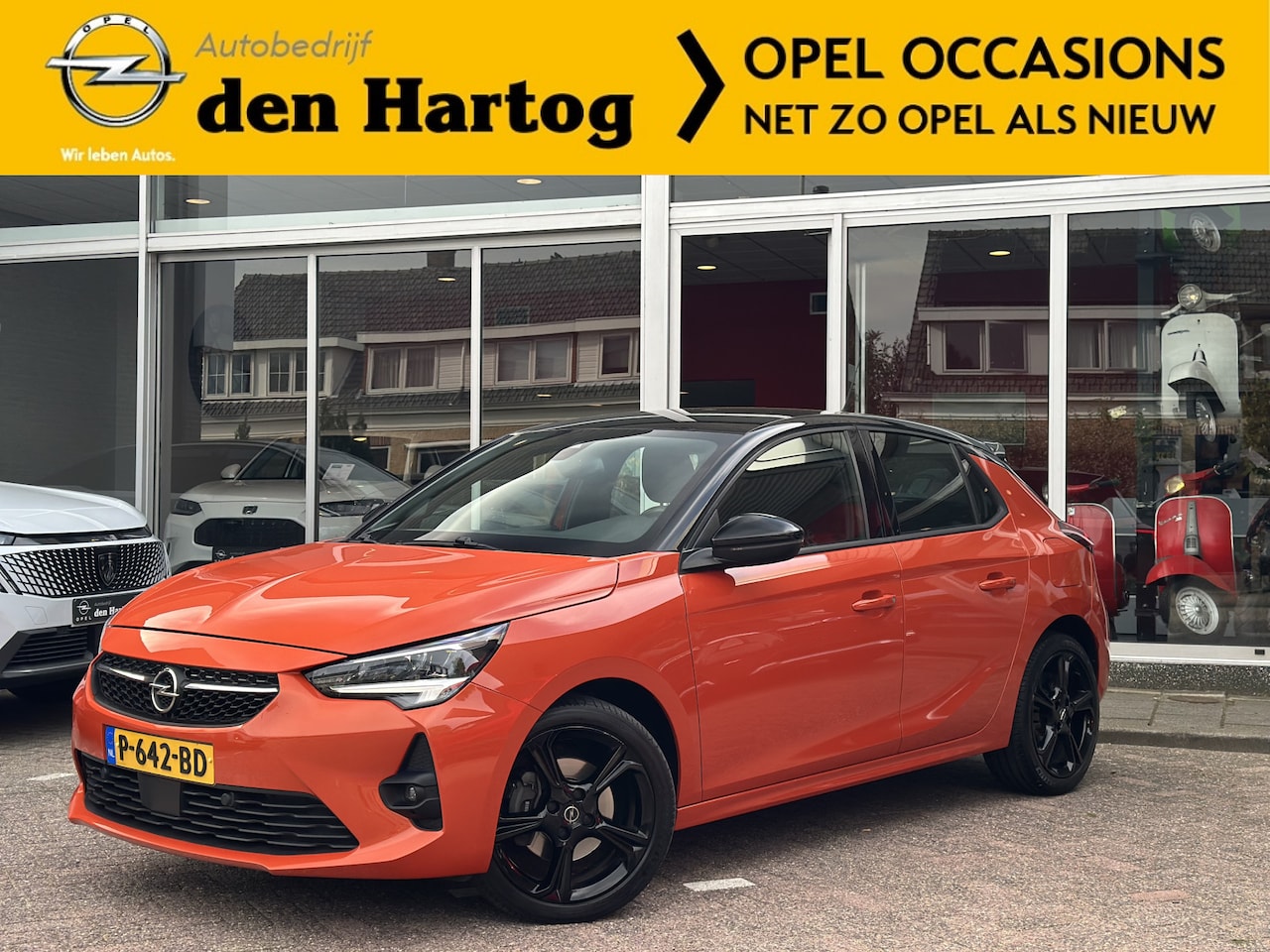 Opel Corsa - 1.2 GS Line Stoel verarming / Airco / Led - AutoWereld.nl