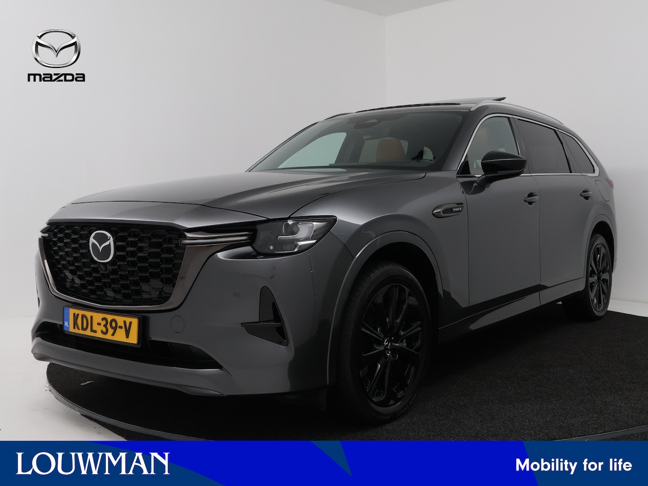 Mazda CX-80 - 2.5 e-SkyActiv PHEV Homura Plus 6p. DEMO voordeel | Beschikbaar per 30-09-2026 - AutoWereld.nl