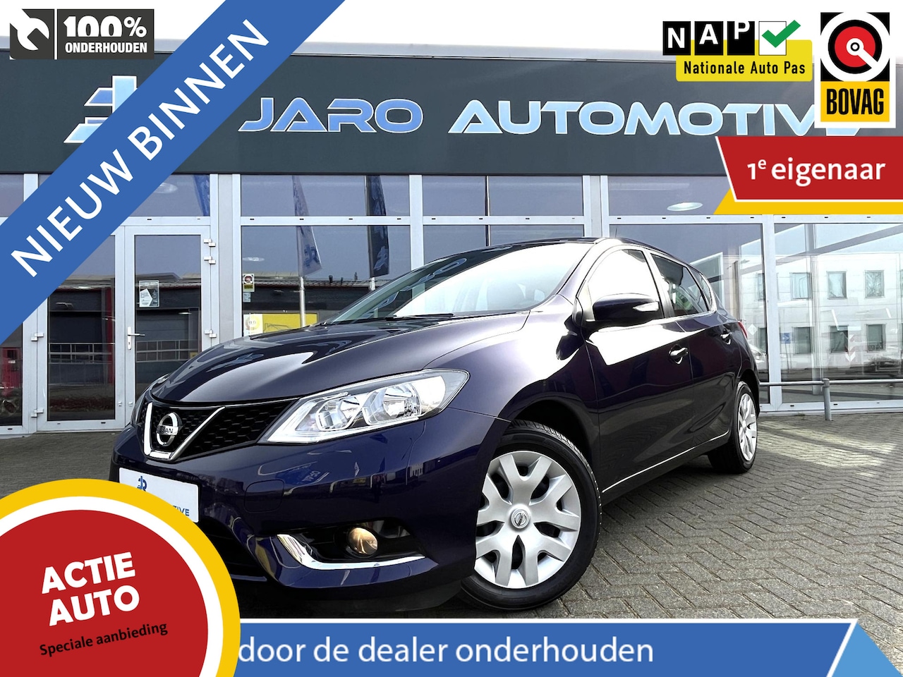 Nissan Pulsar - 1.2 DIG-T Visia | Dealeronderhouden auto van 1e eigenaar | NAP | Nieuwe APK bij aflevering - AutoWereld.nl