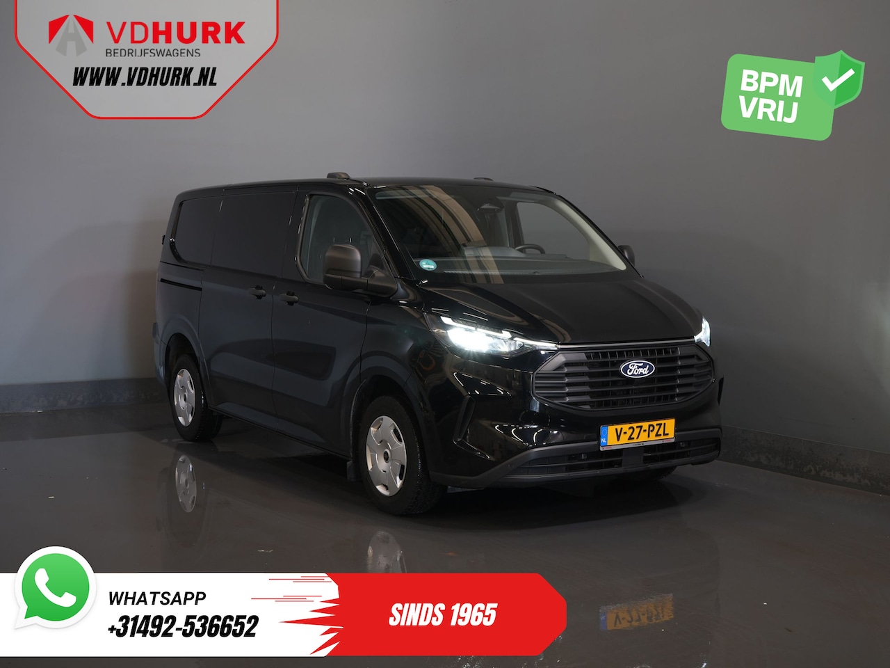 Ford Transit Custom - 2.0 TDCI 136 pk Trend LED/ Adapt.Cruise/ Stoelverw./ Carplay/ Navi/ Camera/ Climate/ PDC/ - AutoWereld.nl