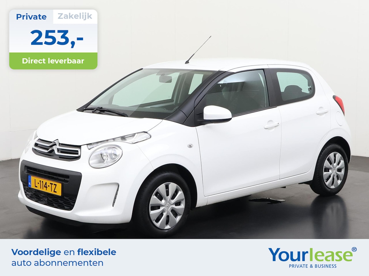 Citroën C1 - 1.0 VTi Feel | All-in 253,- Private Lease | Direct uit voorraad - AutoWereld.nl