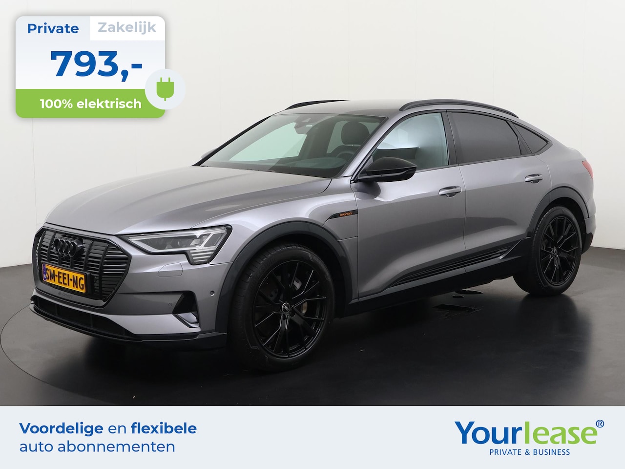 Audi e-tron Sportback - 55 quattro S-Line int. Black Style 95 kWh | All-in 793,- Private Lease | Direct uit voorra - AutoWereld.nl