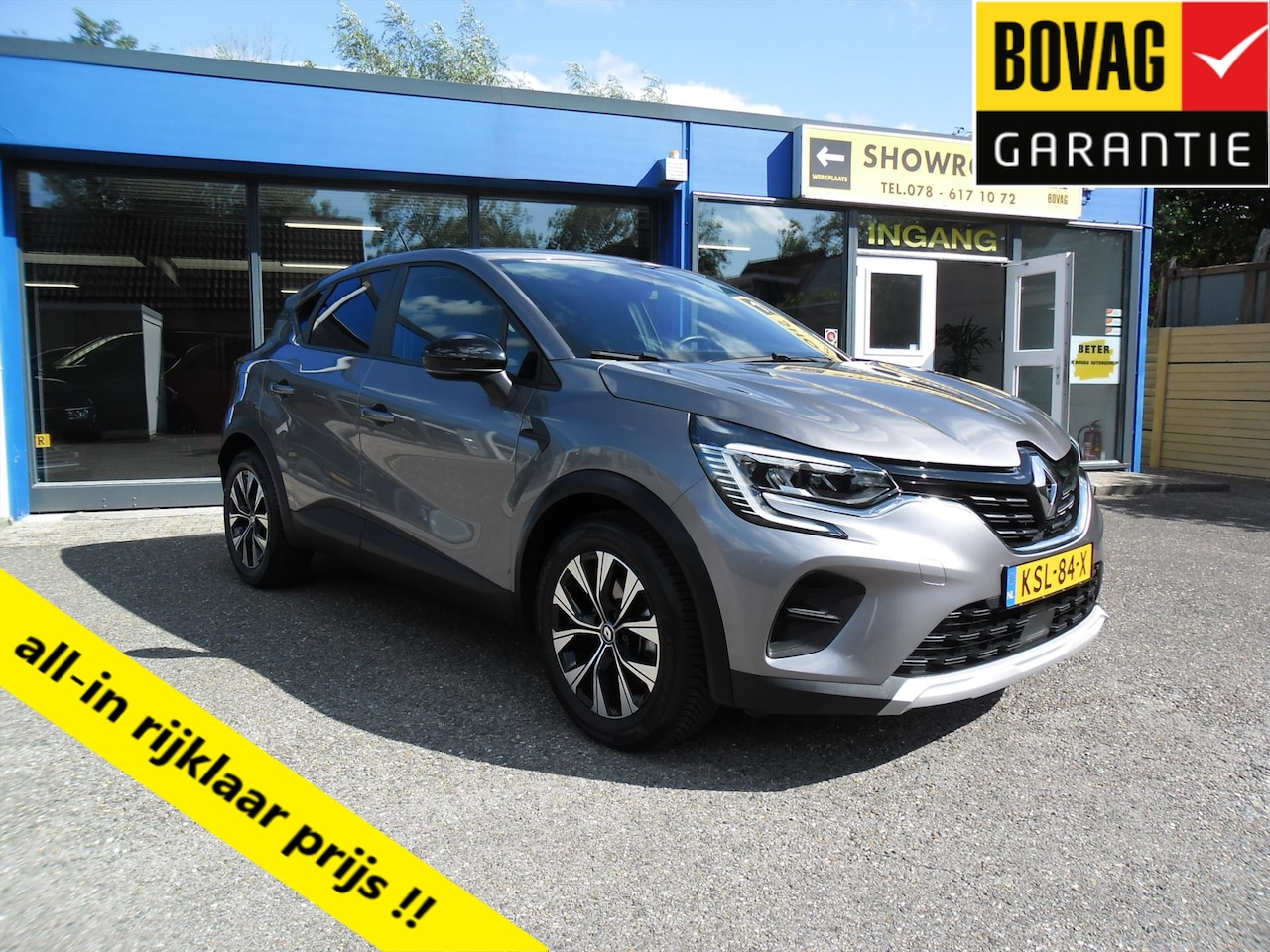 Renault Captur - E-Tech HYBRID 145 INTENS AUTOMAAT NAV ECC 17"LMV PDC LED RIJKLAARPRIJS - AutoWereld.nl