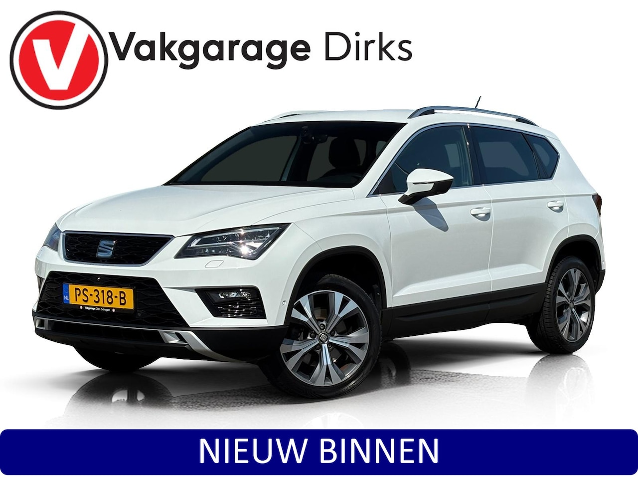 SEAT Ateca - 1.4 EcoTSI Xcellence ✅ Leder ✅ 360 ✅ LED - AutoWereld.nl