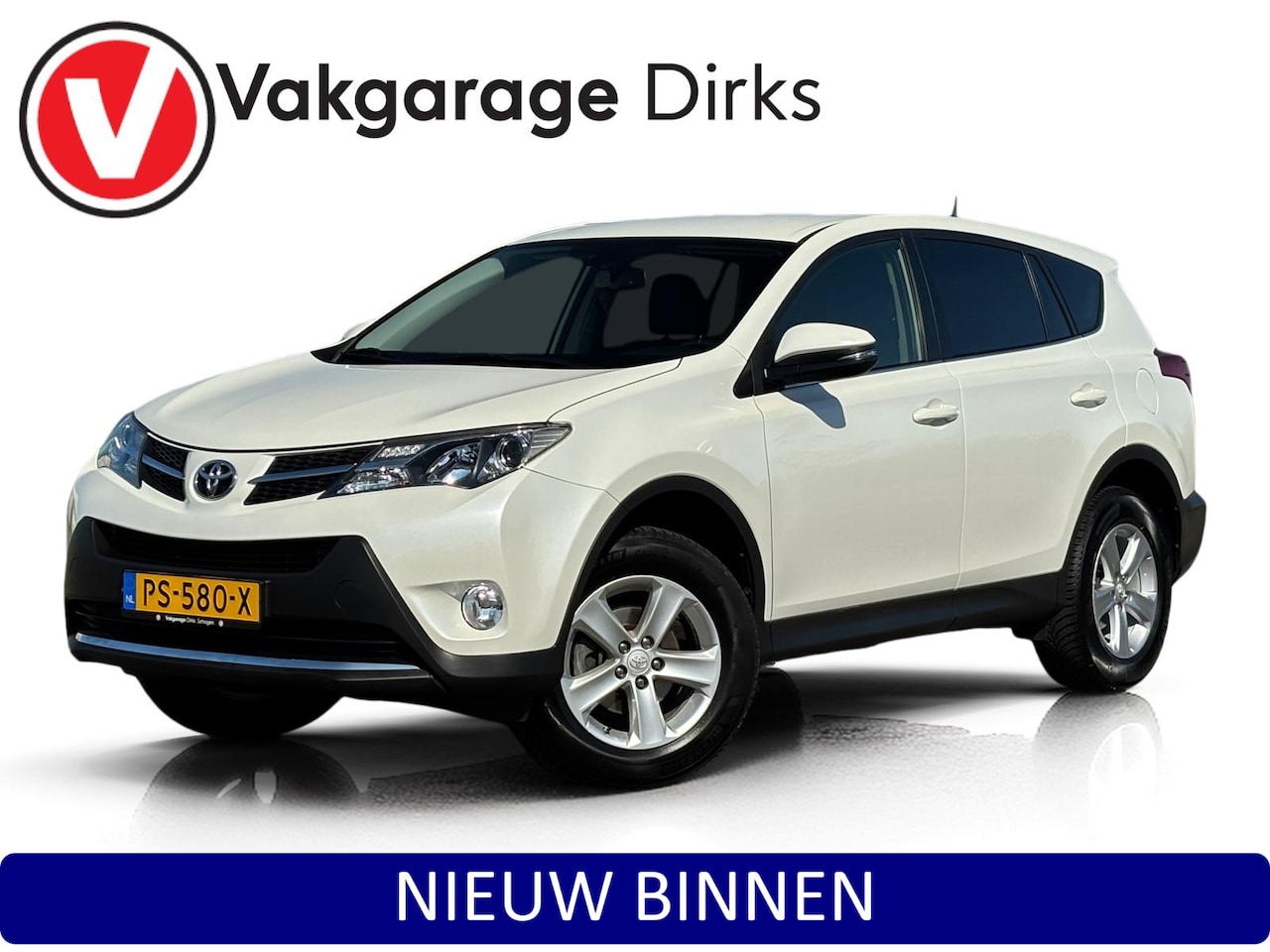 Toyota RAV4 - 2.0 Dynamic 4WD ✅ Leder ✅ Camera ✅ Trekhaak - AutoWereld.nl