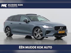 Volvo V60 - T6 Plus Dark Long Range | Panoramadak | Camera | BLIS | Trekhaak | Leder