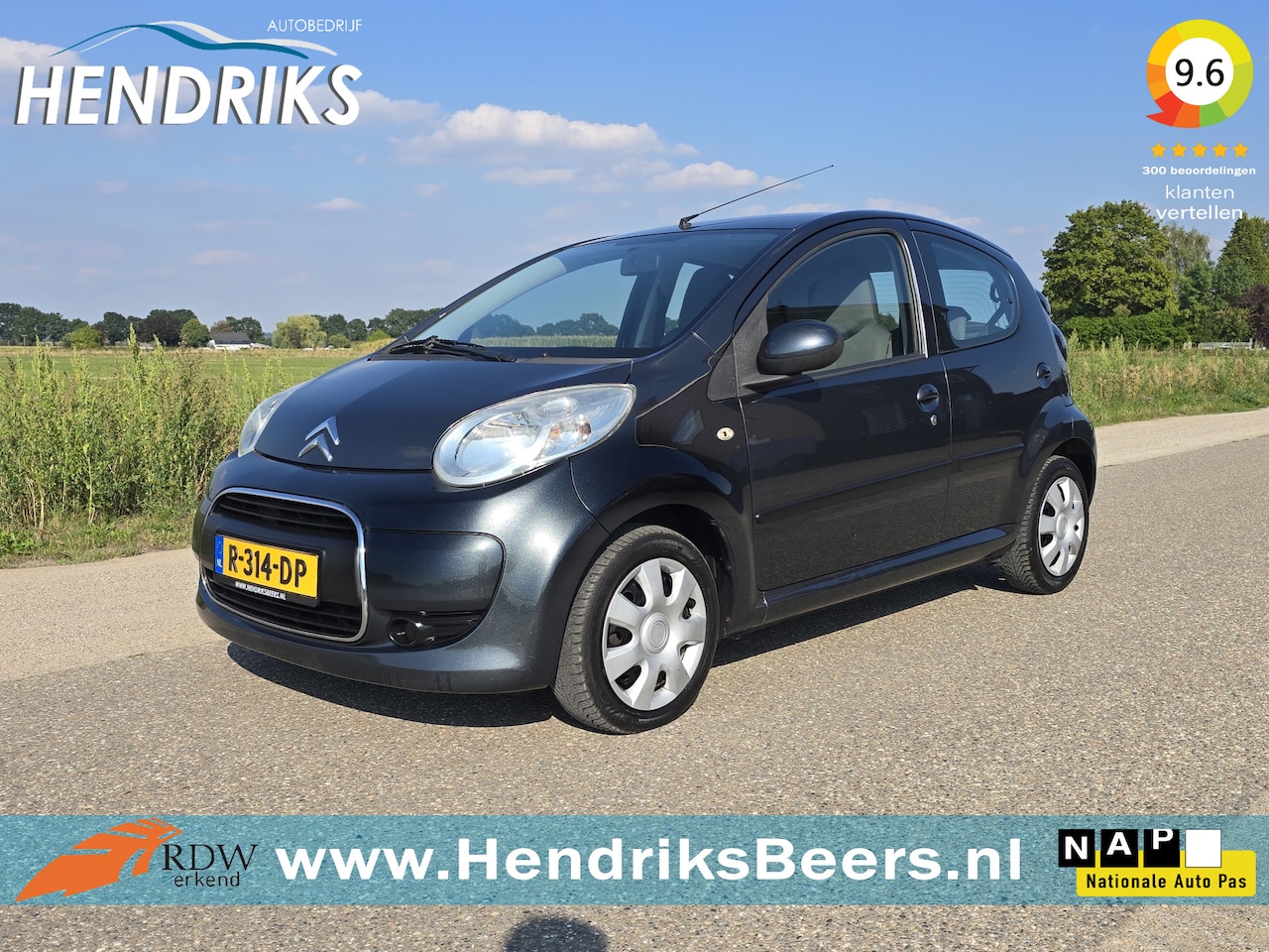 Citroën C1 - 1.0-12V Ambiance - 70 Pk - AUTOMAAT - Airco - 5 Deurs - AutoWereld.nl