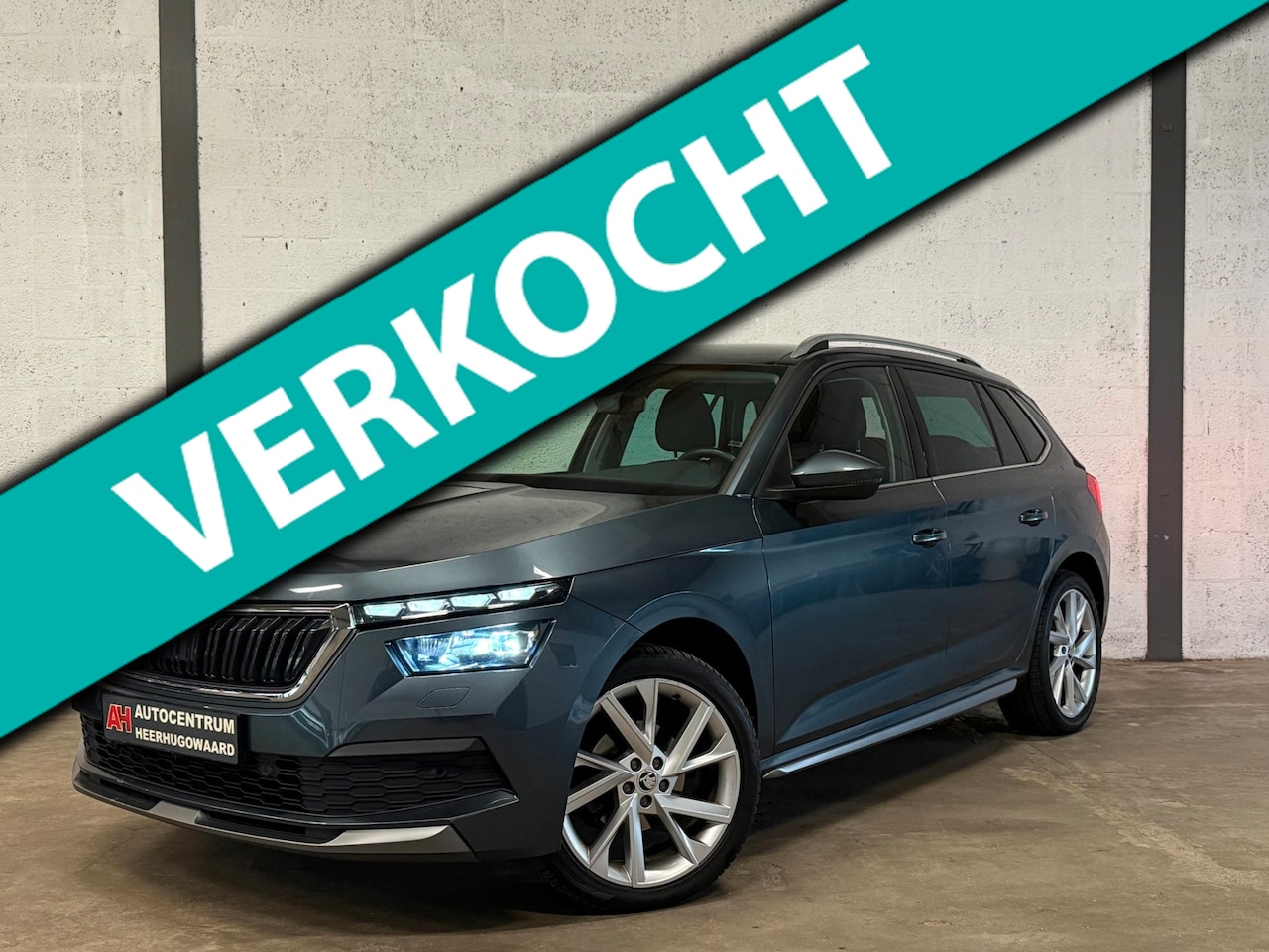 Skoda Kamiq - 1.0 TSI Sport Business Automaat|Pano|LED|Cruise|Dealer Onderhouden !! - AutoWereld.nl