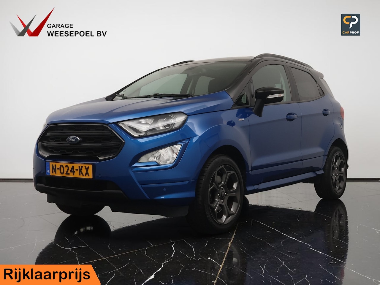 Ford EcoSport - 1.0 EcoBoost ST-Line Black 126PK - Navigatie - Camera - Climate control - 17 inch LM velge - AutoWereld.nl
