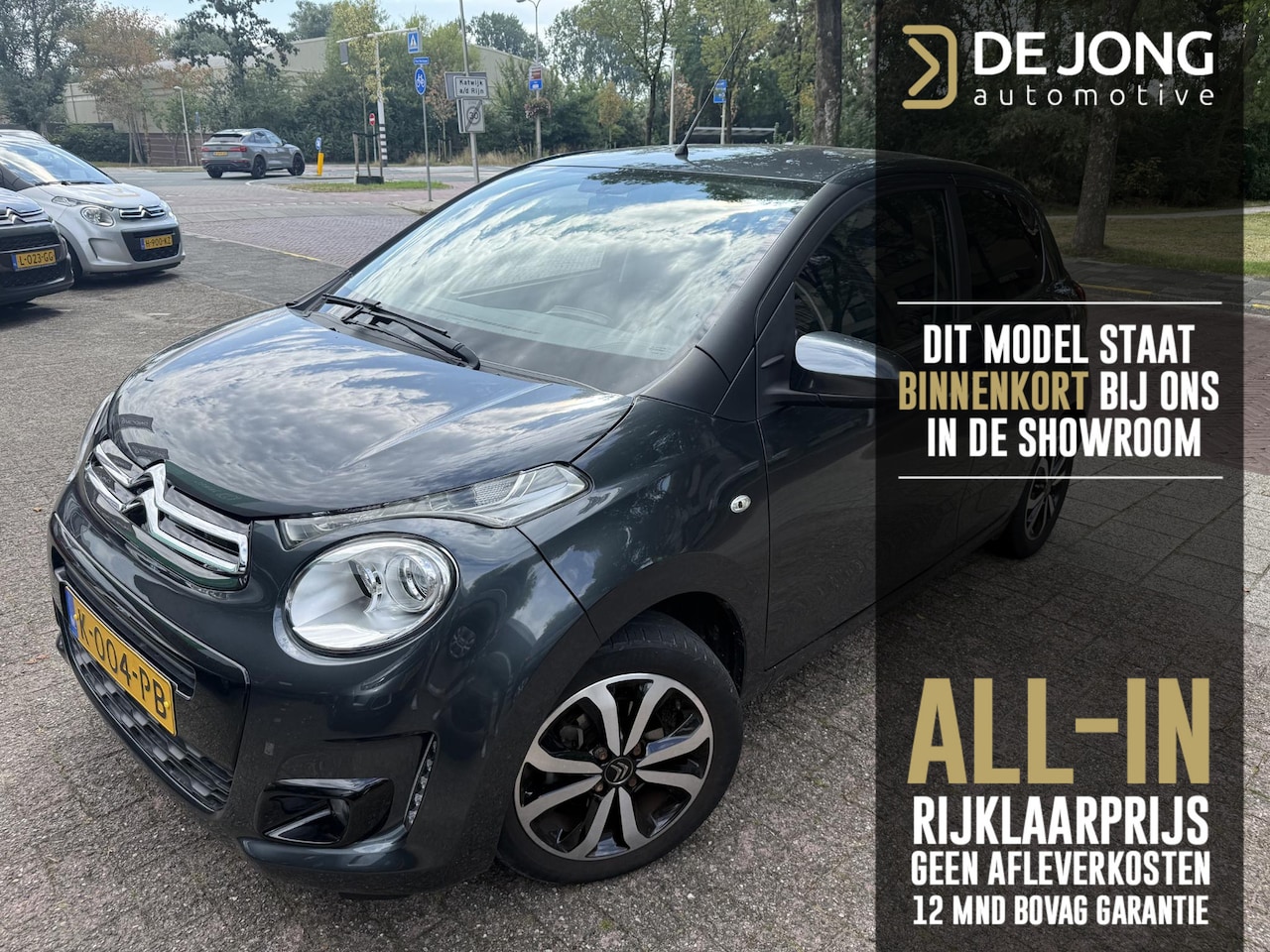 Citroën C1 - 1.0 VTi Shine ALL-INRIJKLAARPRIJS/Camera/Clima/Apple Carplay - AutoWereld.nl