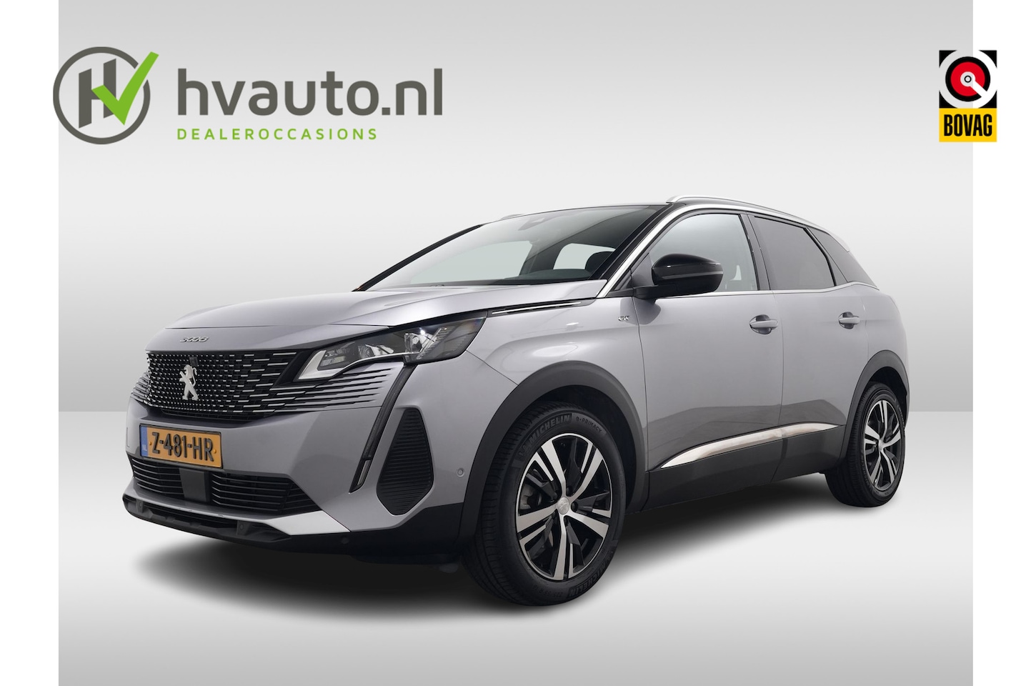 Peugeot 3008 - 1.2 HYBRID 145PK GT E-DCS6 | Navi | Cruise Adaptief | 360 camera - AutoWereld.nl