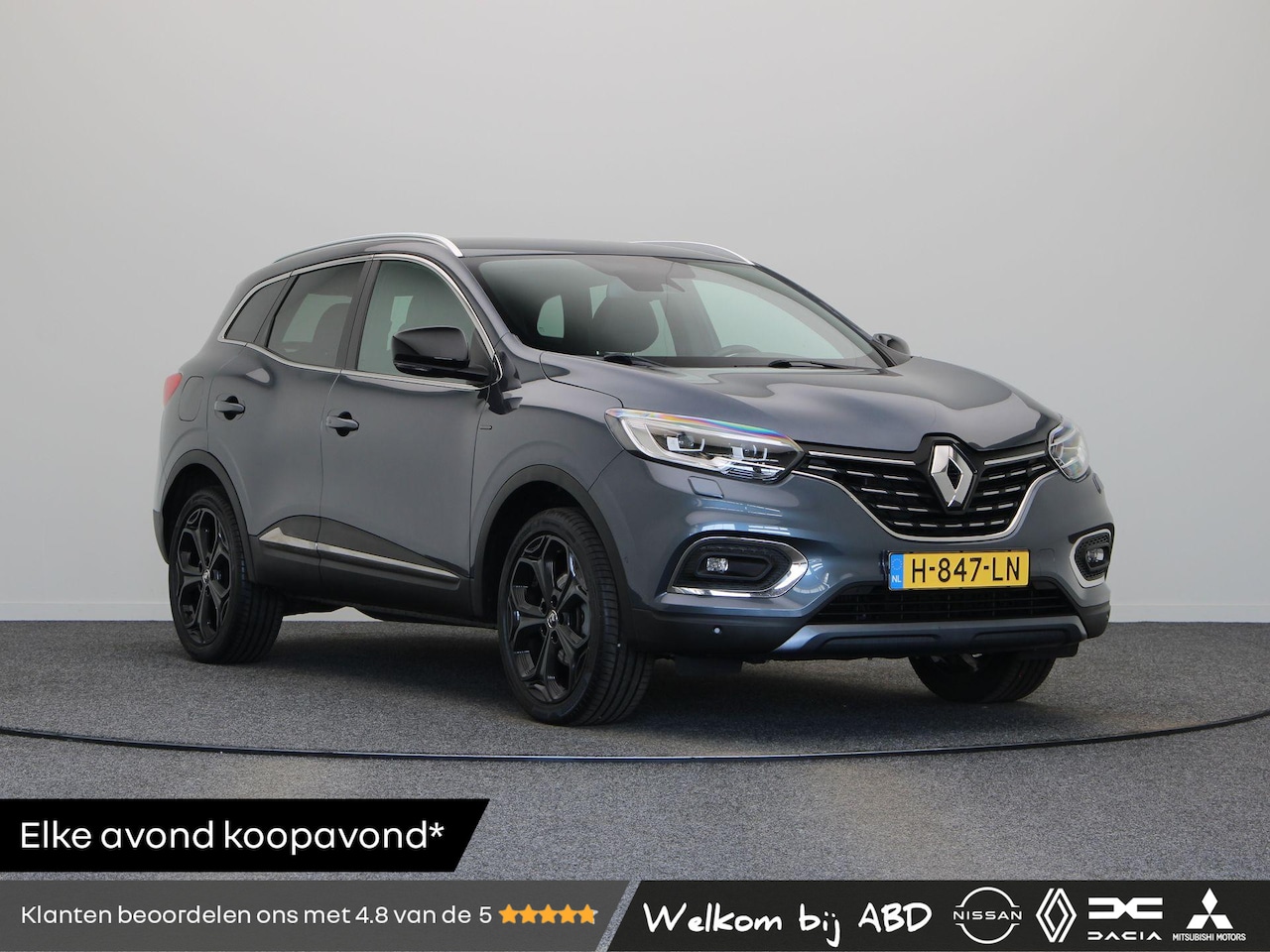 Renault Kadjar - TCe 160pk Black Edition | Stoelverwarming | | Trekhaak | Bose Geluidssysteem | Leder Alcan - AutoWereld.nl