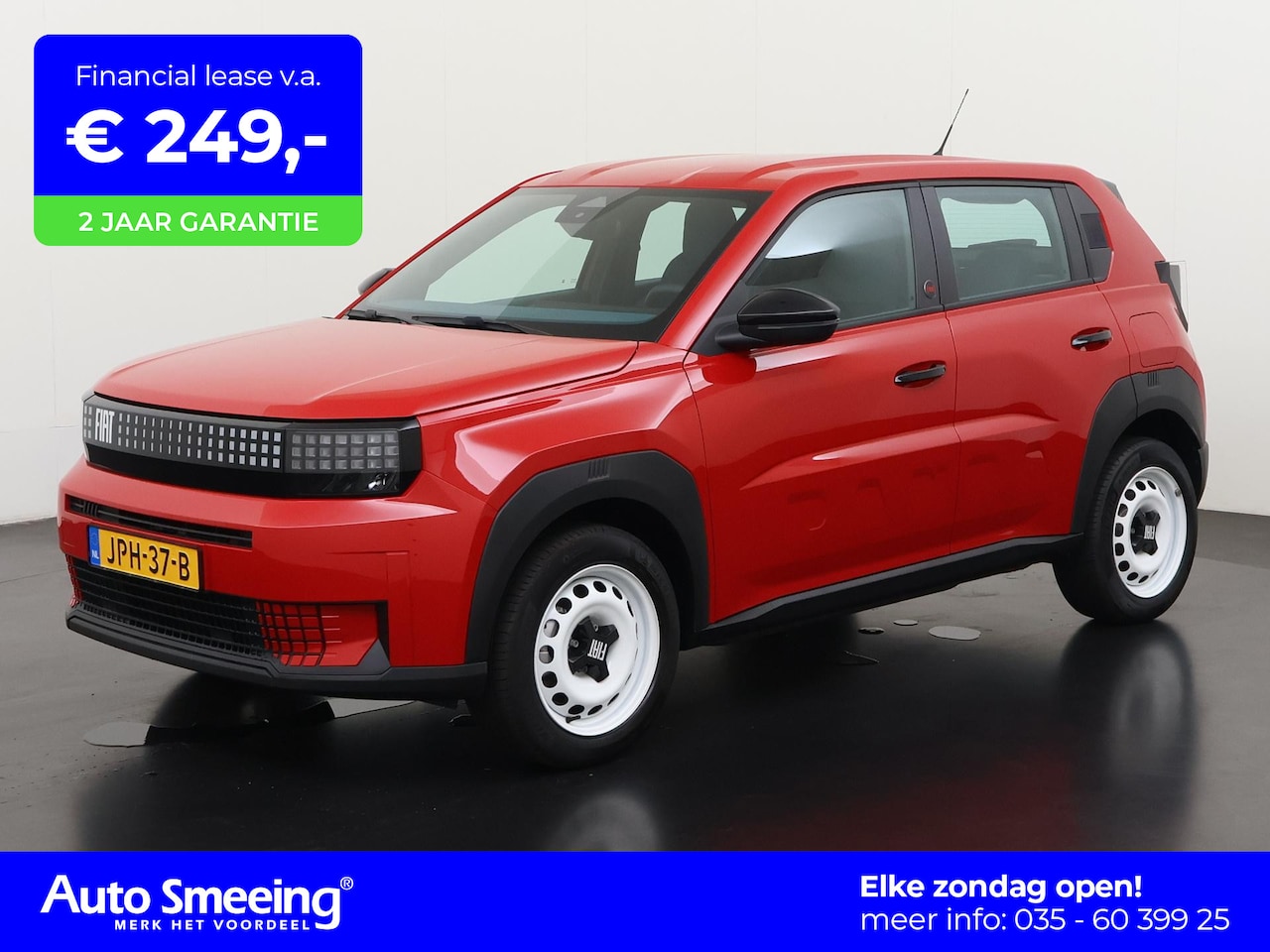Fiat Grande Panda - RED 11kW 44 kWh | Digital Cockpit | Apple/Android Carplay | Parkeersensor | Zondag Open! - AutoWereld.nl