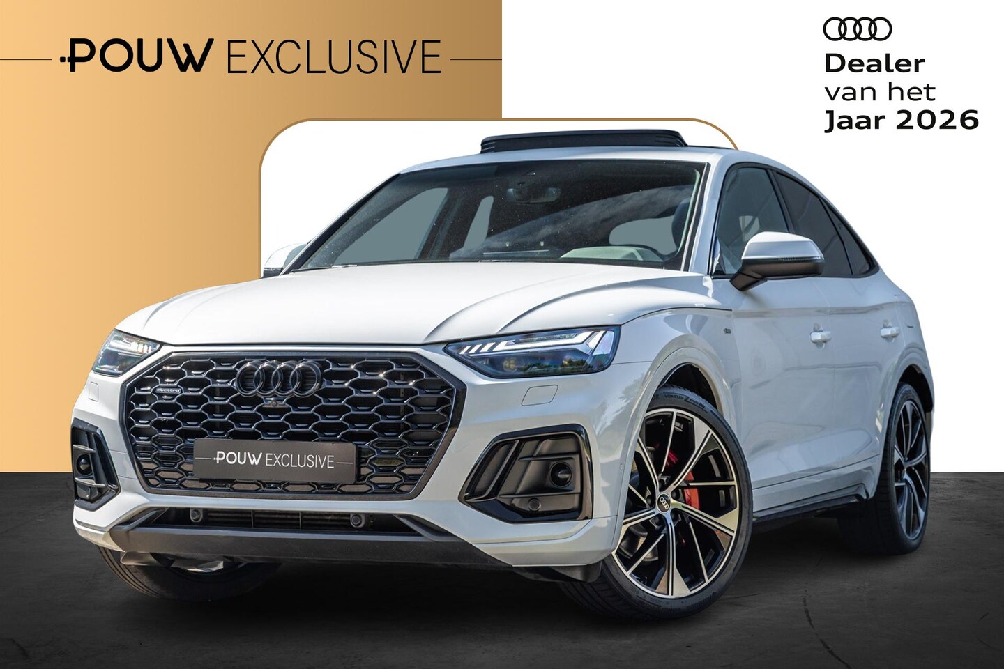 Audi Q5 Sportback - 50 TFSIe 299pk PHEV S Edition | Panoramadak | Luchtvering | Trekhaak | B&O | Keyless | Mat - AutoWereld.nl