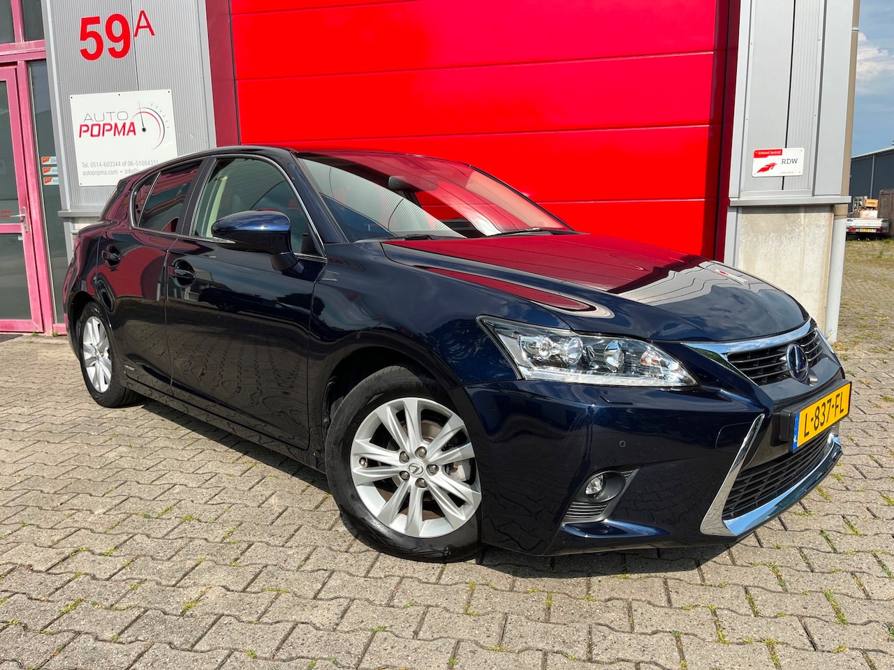 Lexus CT 200h - Luxury Line / Leder / Elektr. memo stoel / Mark Levinson geluid / Keyless / Led / PDC 8 x - AutoWereld.nl