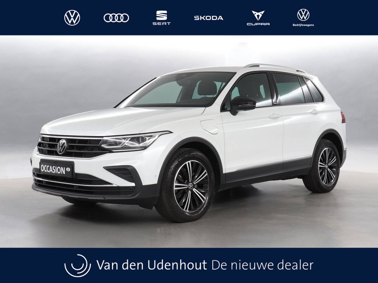 Volkswagen Tiguan - 1.4 TSI eHybrid 245pk DSG Life / 94% SOH / Matrix LED / Navigatie Pro / 360 Camera / Trekh - AutoWereld.nl