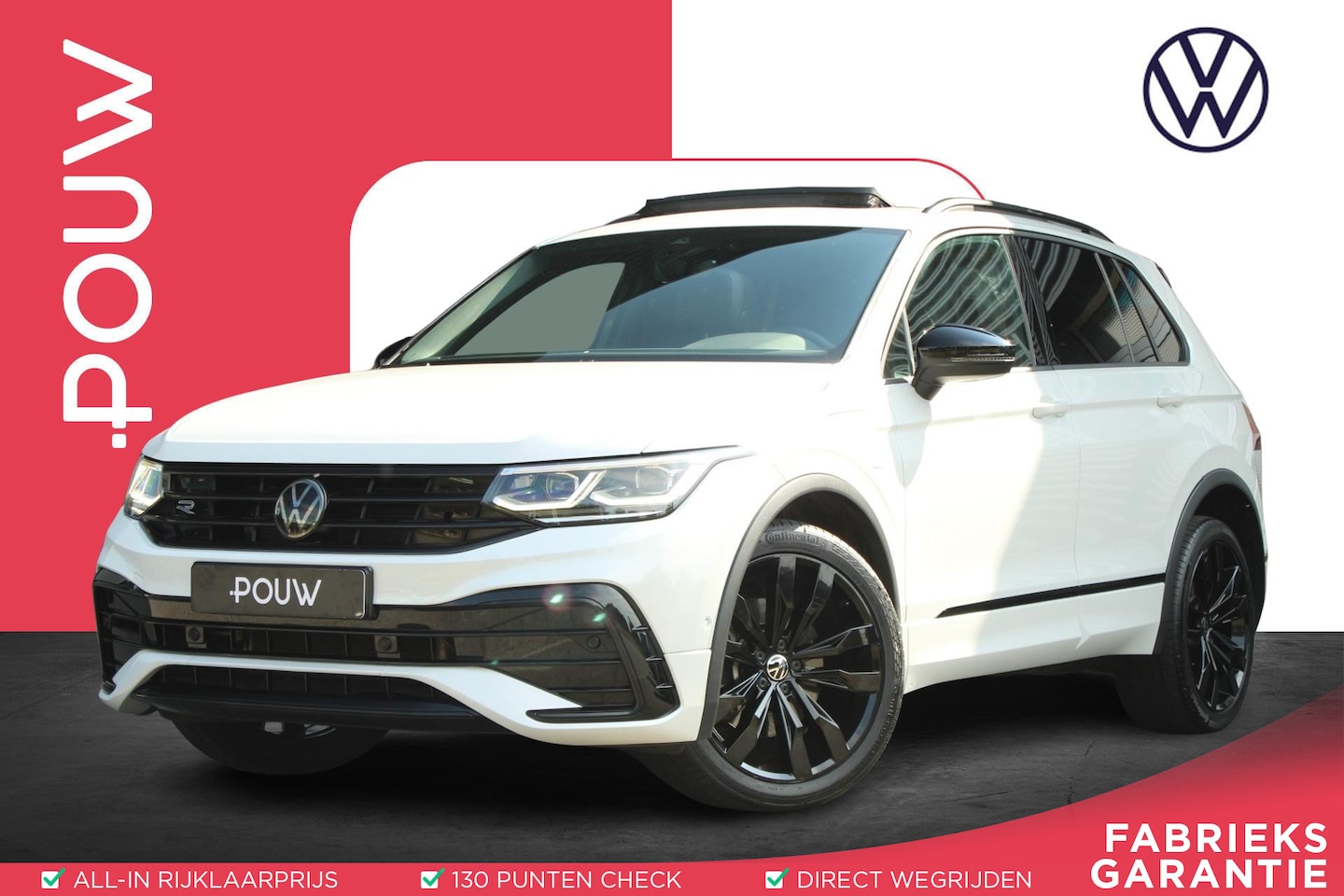 Volkswagen Tiguan - 1.4 TSI 245pk eHybrid R-Line Business | Panoramadak | Black Style | Suzuka 20 inch - AutoWereld.nl
