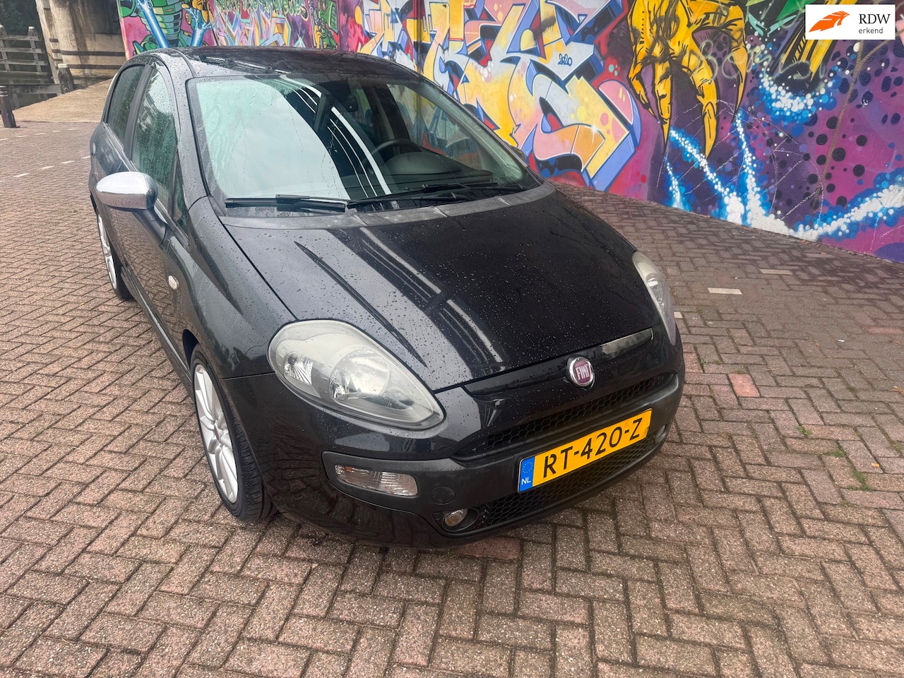 Fiat Punto Evo - 1.4-16V Multiair Sport turbo. Leer Airo. 17 inch ruim 10.000€ facturen aanwezig rijd als n - AutoWereld.nl