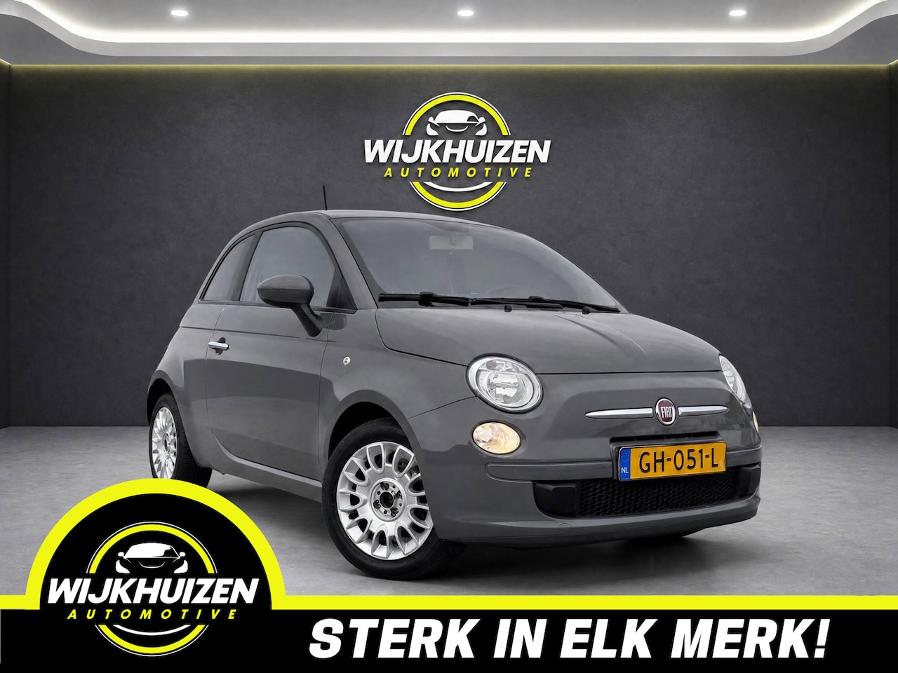 Fiat 500 - 1.0 TwinAir Lounge met Airco !!! 15 Inch !!! Nap !!! - AutoWereld.nl