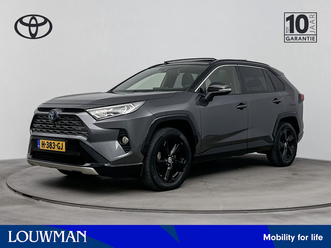 Toyota RAV4 - 2.5 Hybrid AWD Bi-Tone Innovation Pack | Panoramadak | 360 Camera | JBL | Dodehoek detecti - AutoWereld.nl