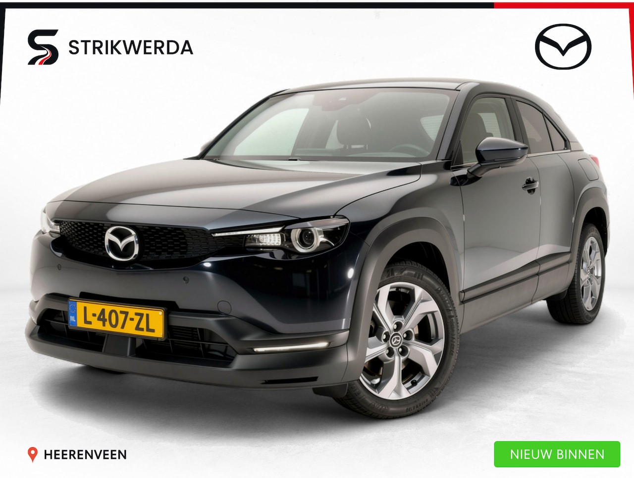 Mazda MX-30 - e-SkyActiv 145 Comfort 36 kWh | Stoel-stuurverwarming | HUD | BSM - AutoWereld.nl