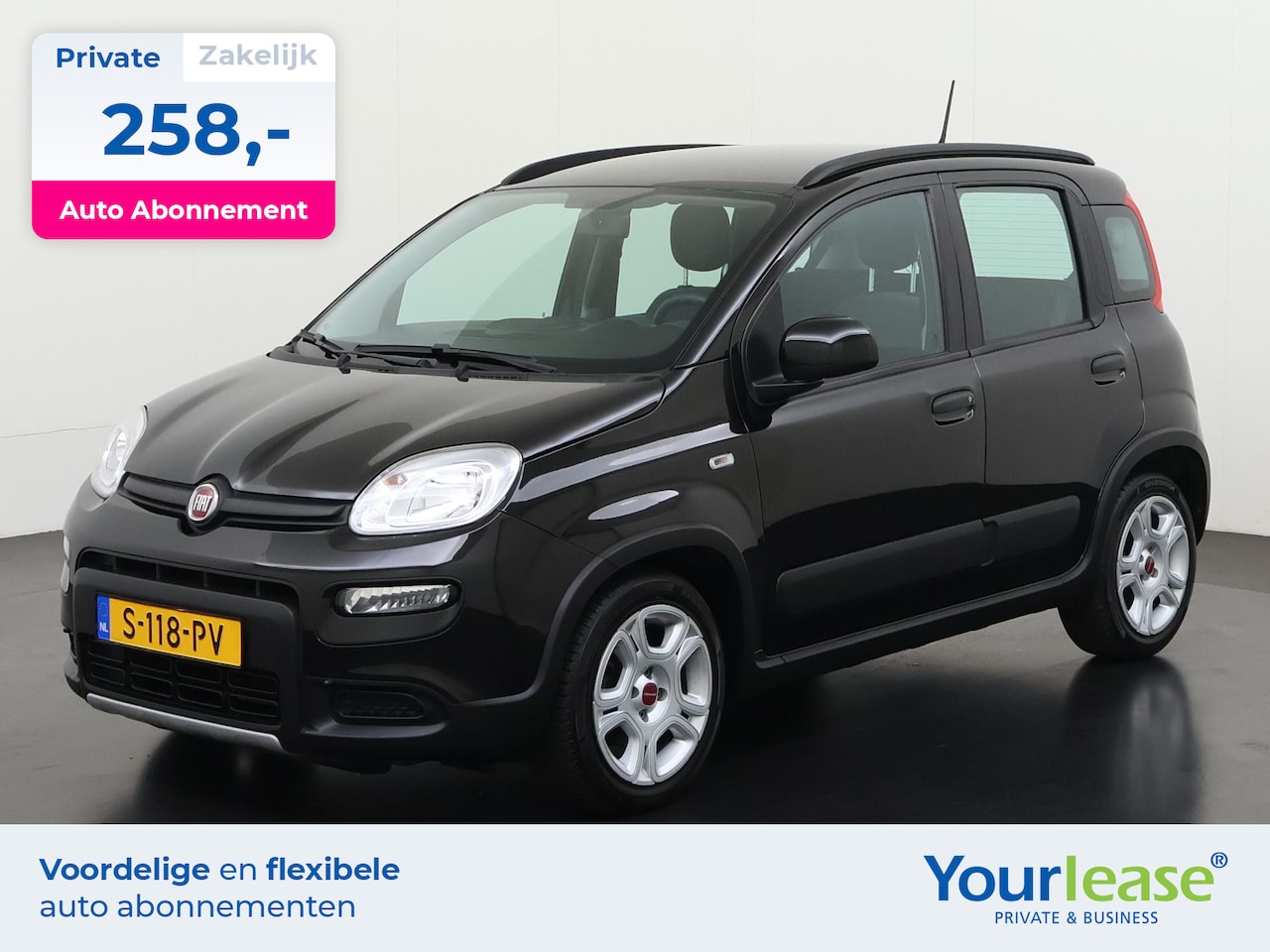 Fiat Panda - 1.0 Hybrid City Life | All-in 258,- Private Lease | Direct uit voorraad - AutoWereld.nl