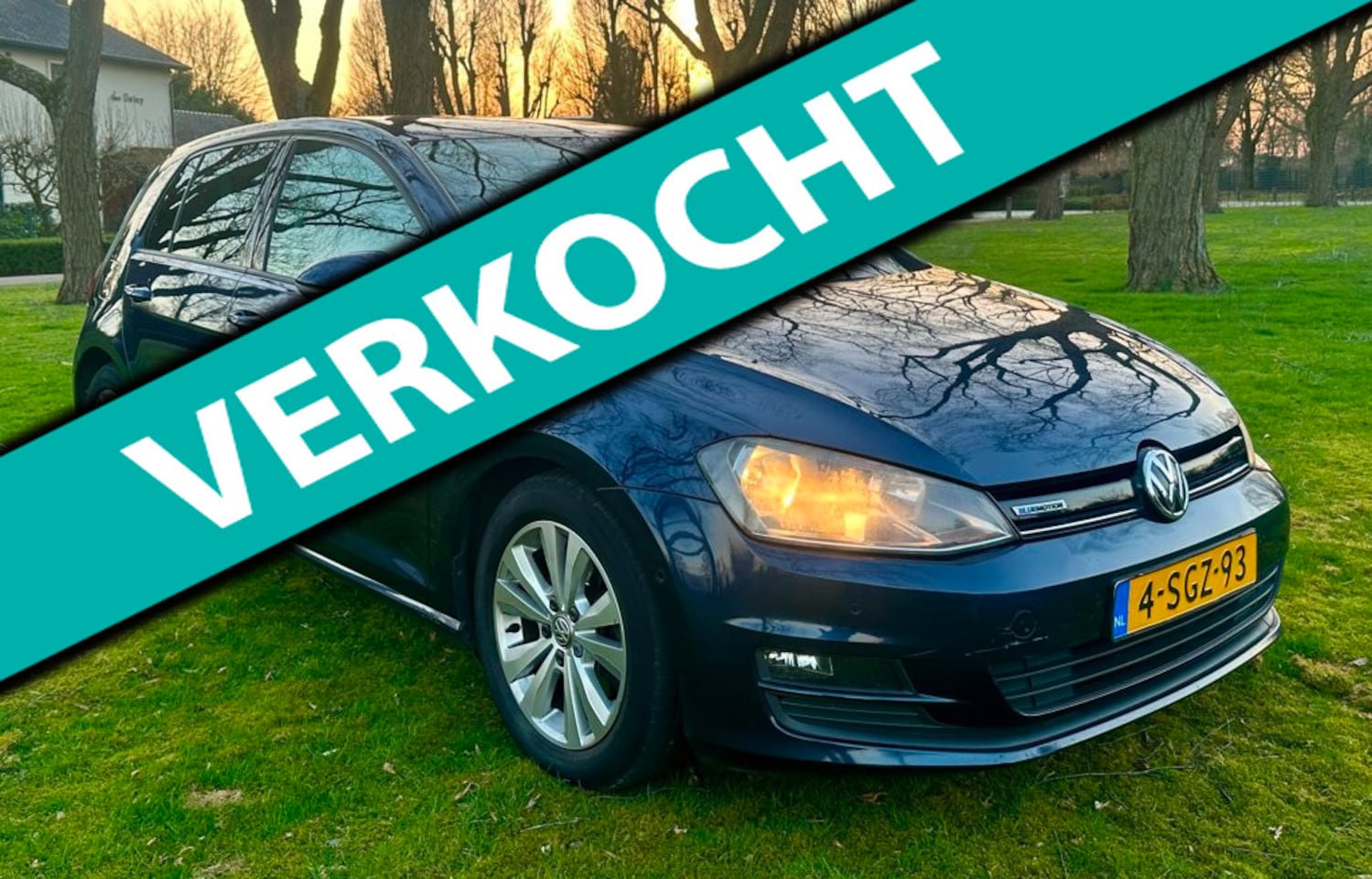 Volkswagen Golf - 1.6 TDI Highline BlueMotion | PDC | Navi | Parkeer Assistent | Sportstoelen |Elekt Spiegel - AutoWereld.nl